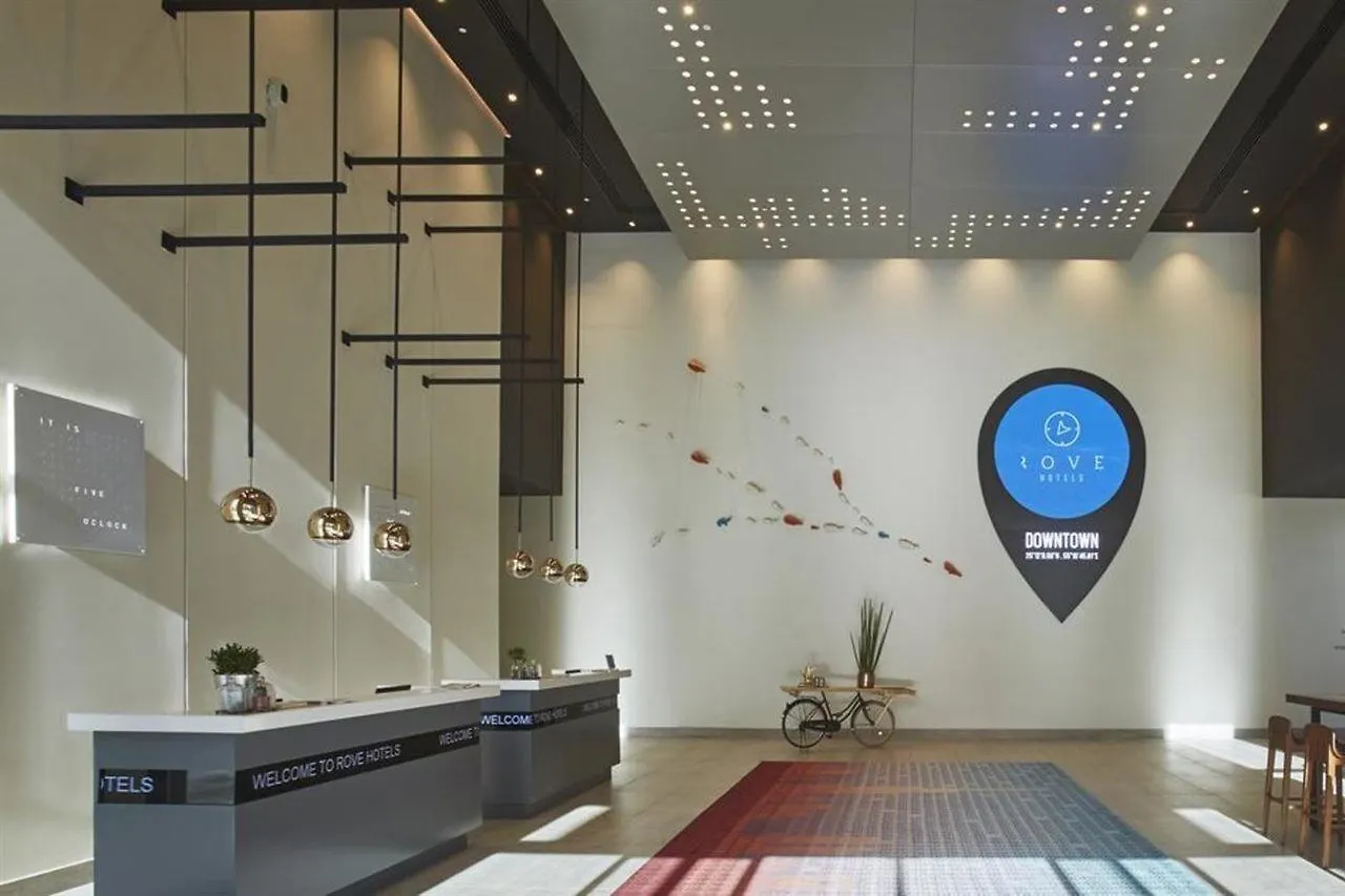 ***  Rove Downtown Hotel Dubai United Arab Emirates